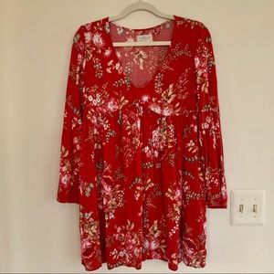Boho Floral Swing Dress by Ralph Lauren